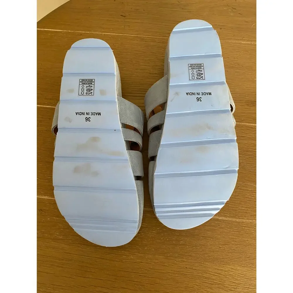 NEW Free people Sunday season mules 36 blue - Picture 6 of 6
